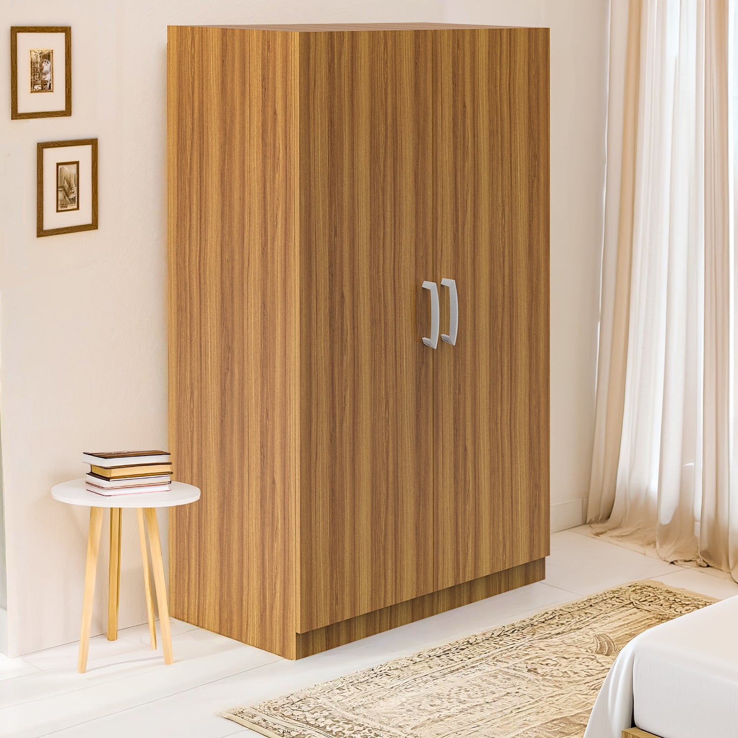 Ultrafresh Closette Double Door Wardobe 1200 Wooden Wardrobe