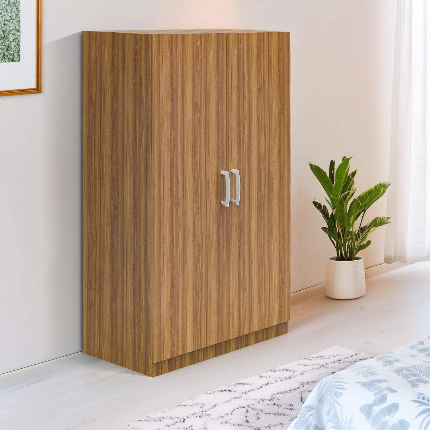 Ultrafresh Ahalya Double Door Wardobe 1200 Wooden Wardrobe ultrafresh-ahalya-double-door-wardobe-1200-wooden-wardrobe